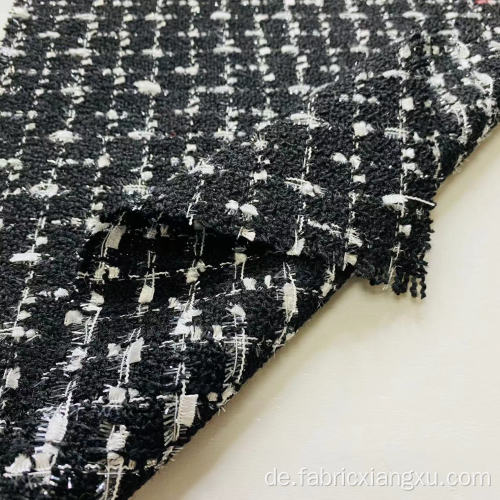 Checked gewebter Tweed -Kleiderstoff für Wintermantel